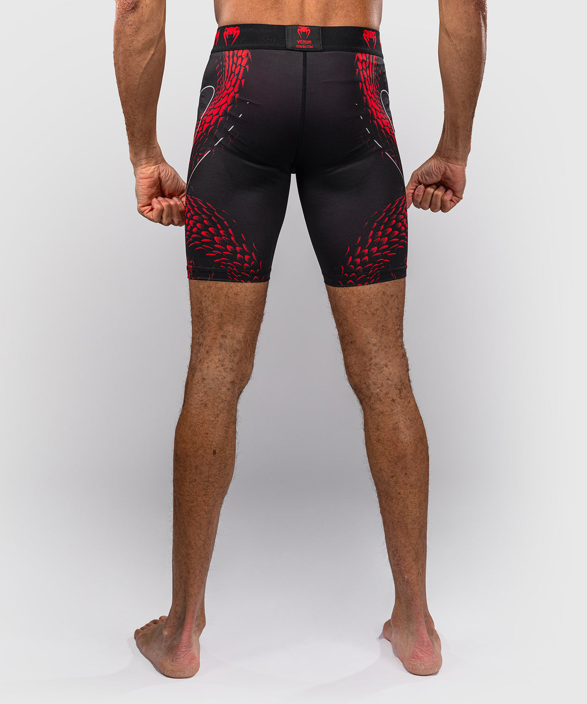 Venum Matupa Pantaloncini a Compressione - Nero/Rosso/Argento
