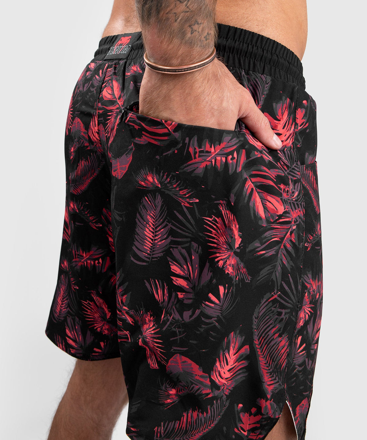 Short de Bain Venum Bali Jungle - Rouge