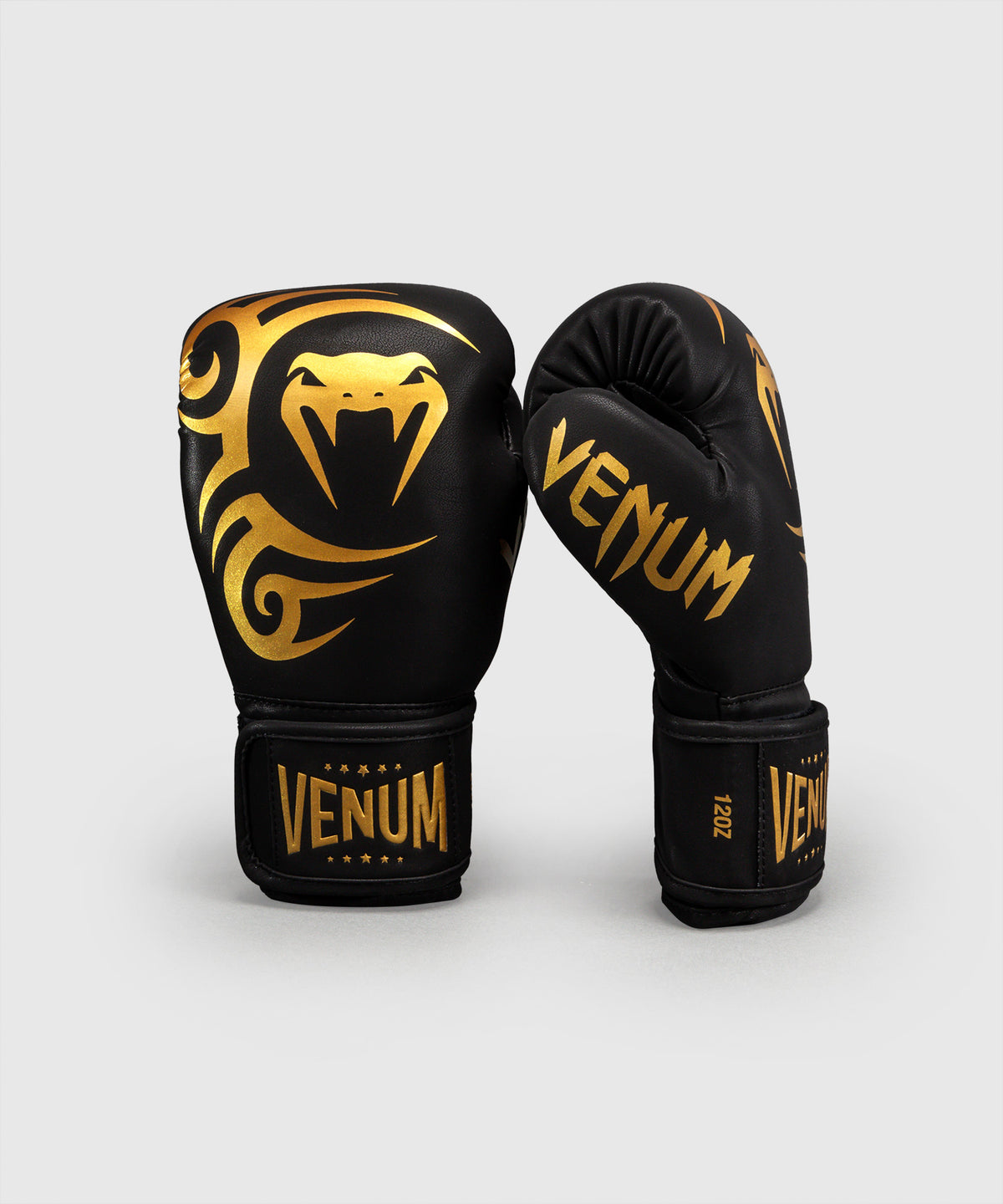 Venum Mike Tyson Replica Boxing Gloves - Black/Gold