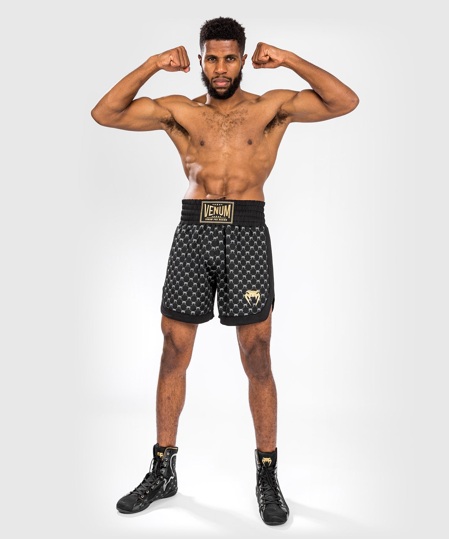 Short de Boxe Venum Monogram - Noir