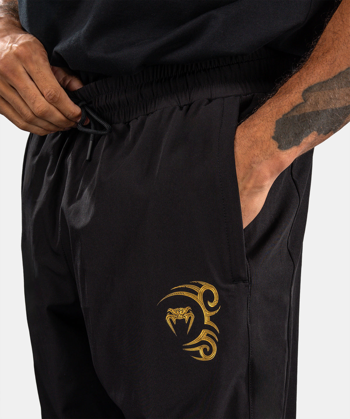 Venum x Mike Tyson Tiger Pantaloni da Jogging - Nero/Oro