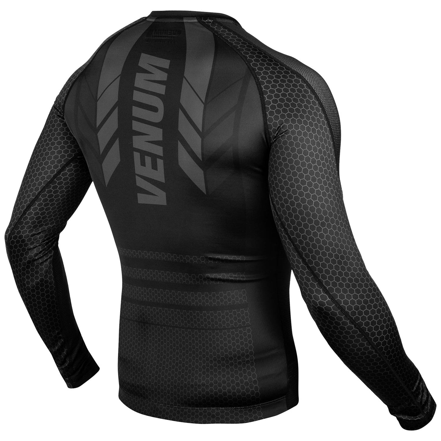 Venum Technical 2.0 Rashguard Langarm - Schwarz/Schwarz