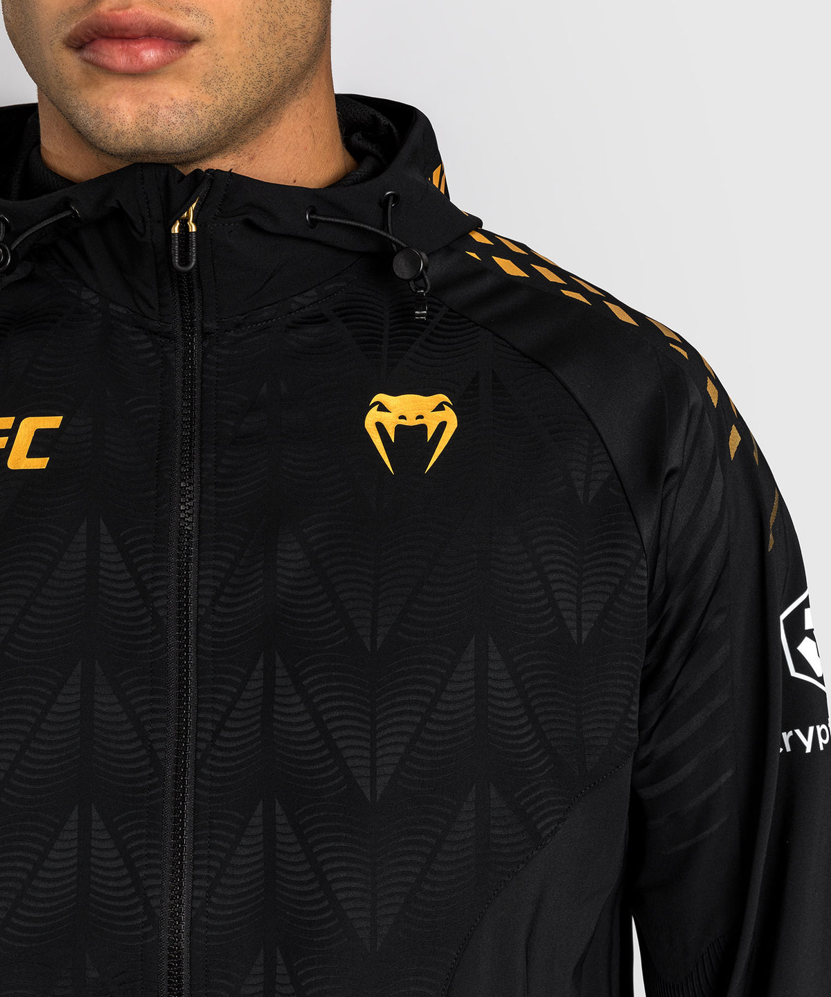UFC Zenith by Venum Authentic Fight Night Kapuzenjacke Herren - Champion