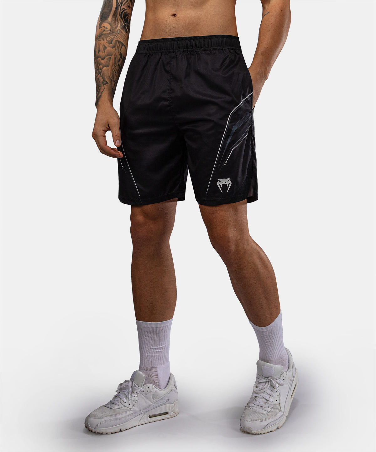 Venum Streamline Training Shorts - Black/White
