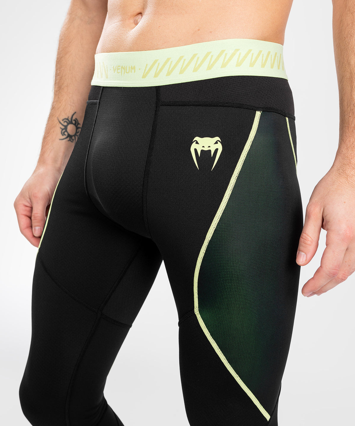 Venum Fusion 2.0  Herren Gamaschen - Schwarz/Gelb