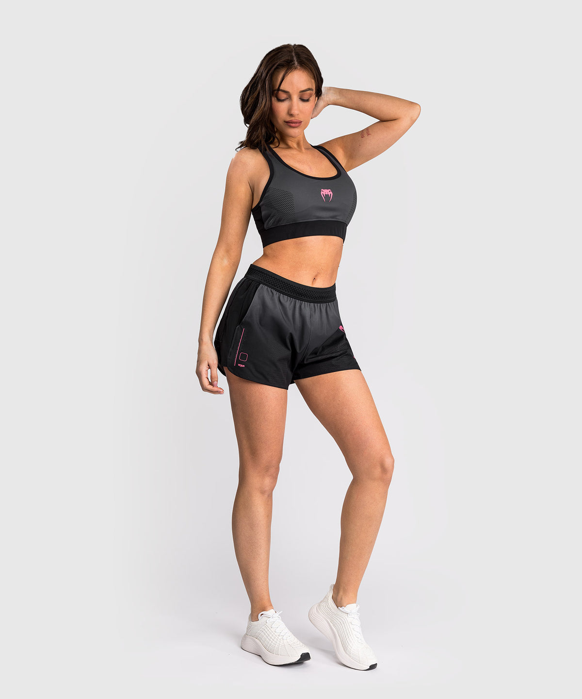 Venum Tactical XT Training Shorts Mujer - Negro/Gris Tormenta