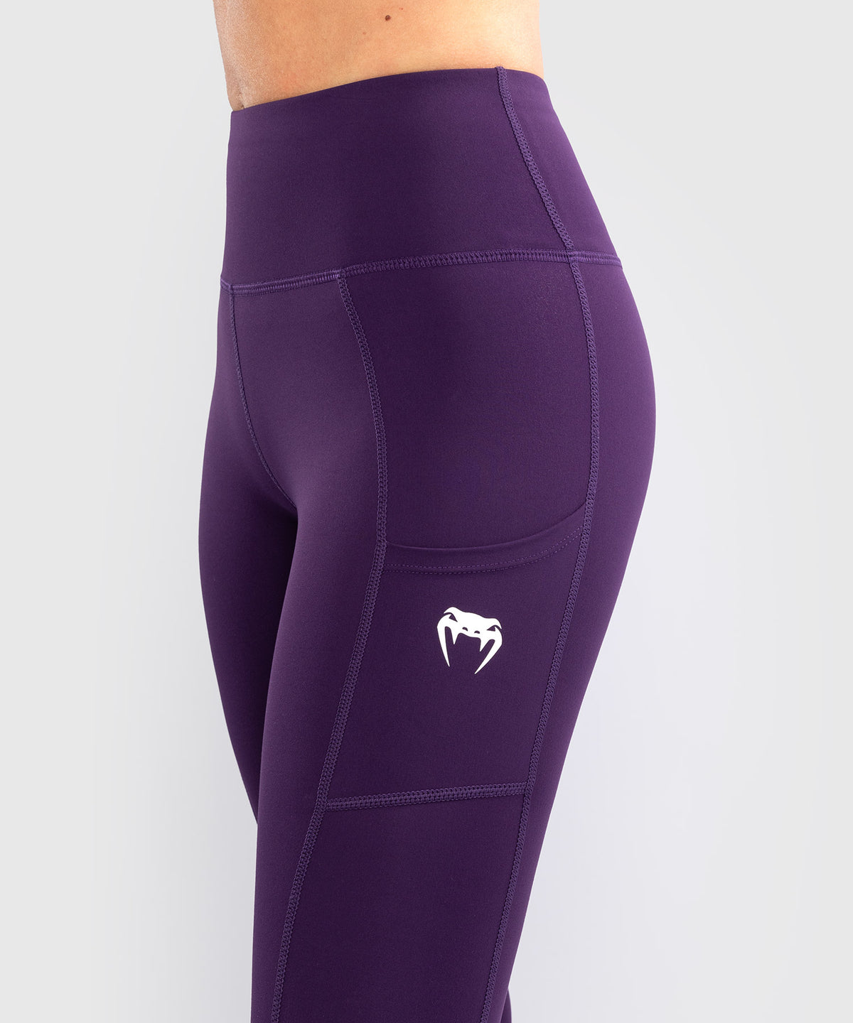 Venum Essential Performance Leggings da Donna - Viola Scuro