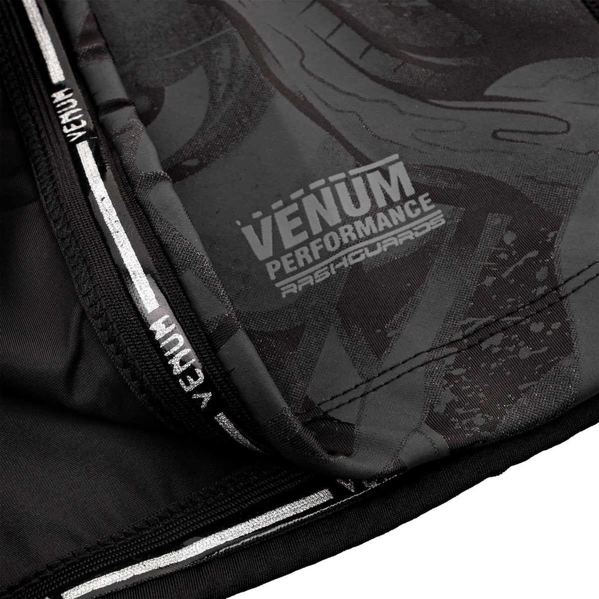 Venum Devil Rashguard - Langarm - Schwarz/Schwarz