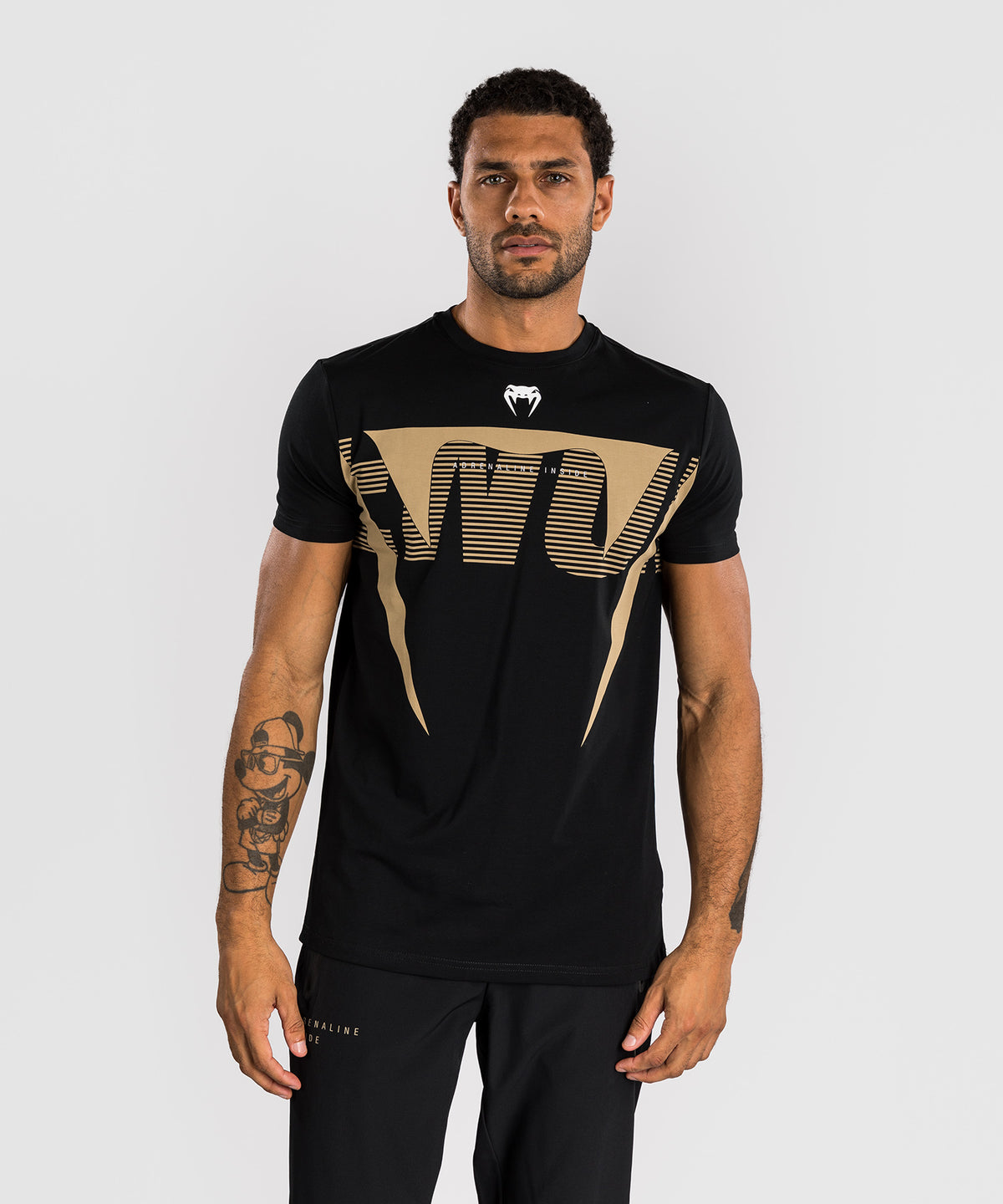 Venum Adrenaline T-Shirt - Black/Sand
