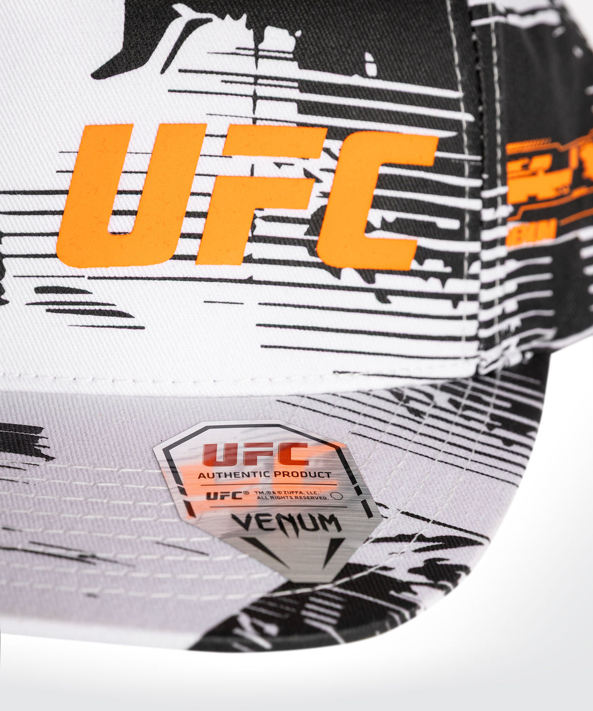 Casquette UFC Zenith by Venum Authentic Fight Week - Blanc