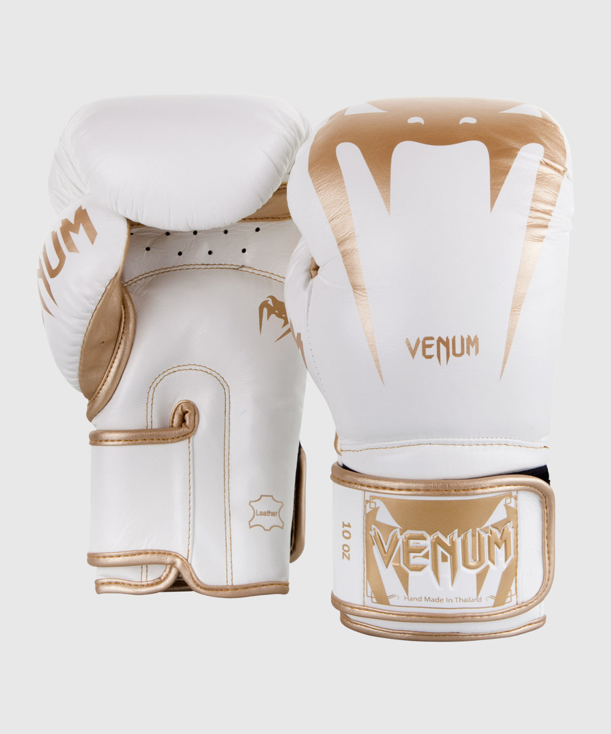 Venum Giant 3.0 Boxhandschuhe - Nappaleder - Weiß/Gold