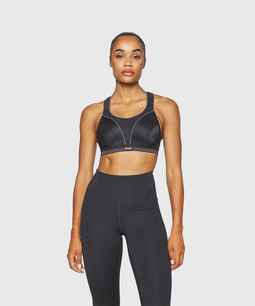 Brassière Champion Brassière Shock Absorber Ultimate Run - Noir