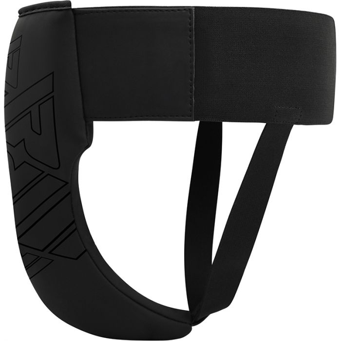 RDX F6 Kara Boxing Groin Guard - Black/Black