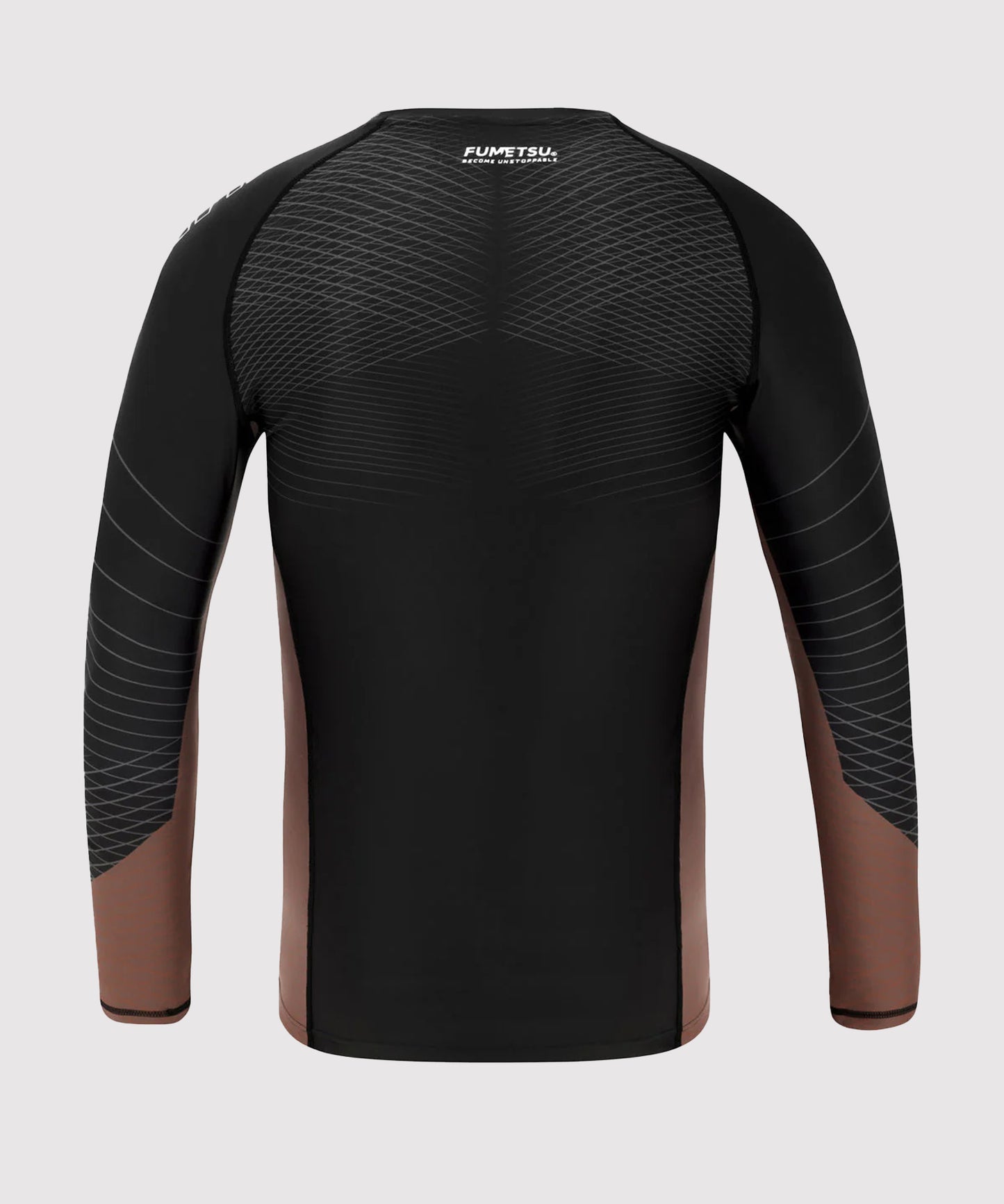 Fumetsu Competitor Mk2 Langarm-Rashguard - Schwarz/Braun