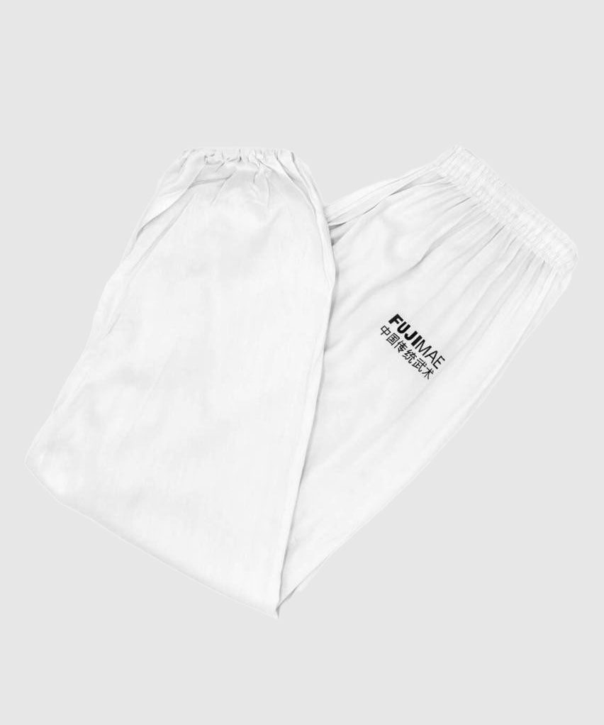Pantalon de Tai-Chi Training FUJIMAE - Blanc