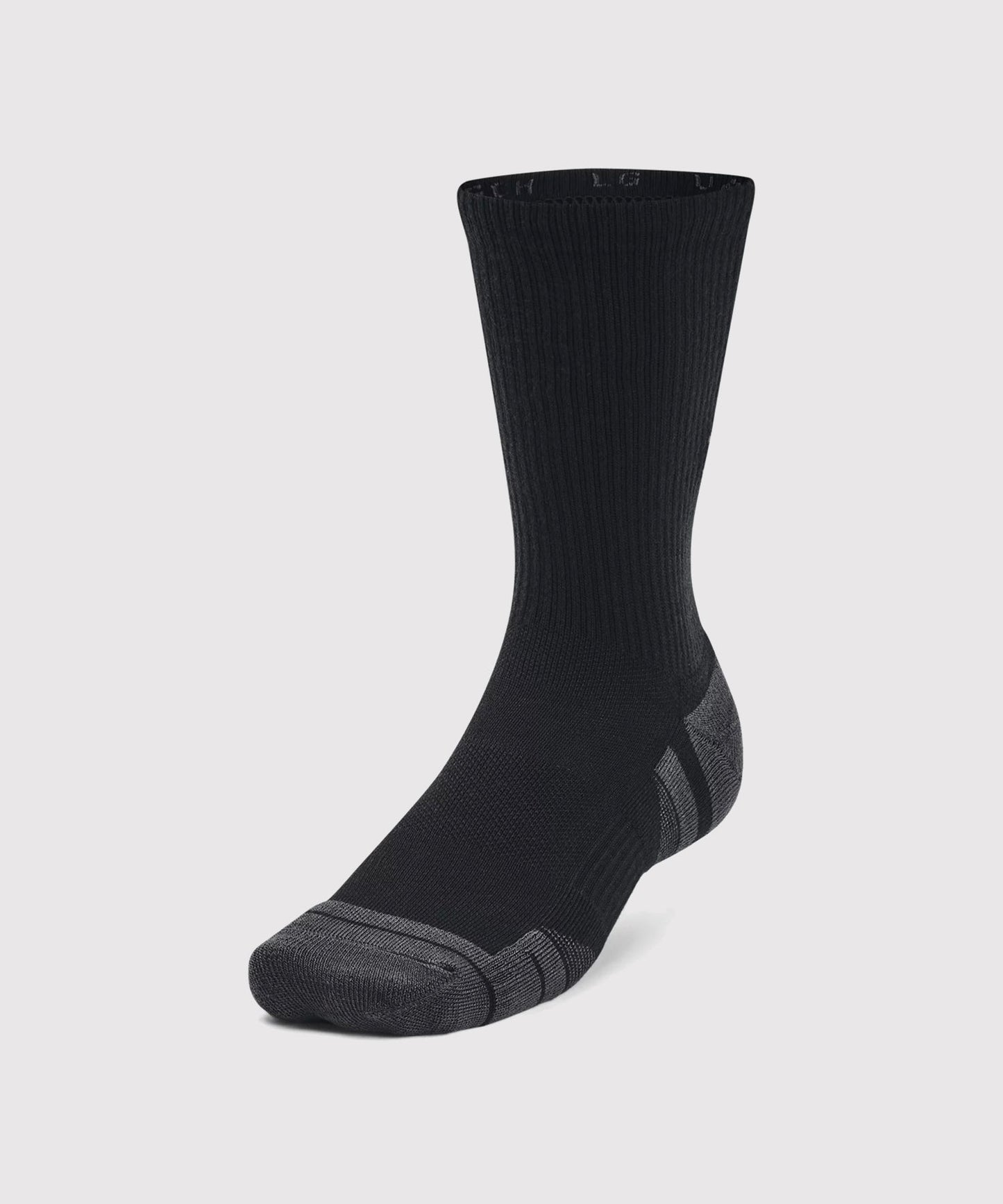 Lot De 3 Paires De Chaussettes Hautes Under Armour Ua Performance Tech - Noir/Gris