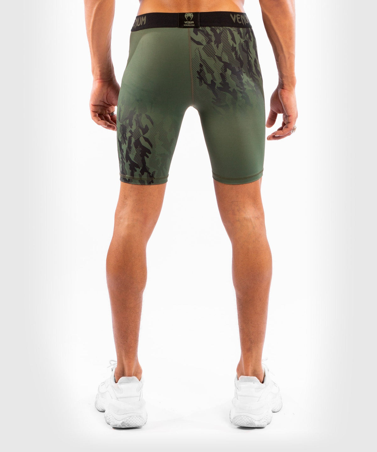 Men's UFC Venum Authentic Fight Week Compression Short - Khaki
