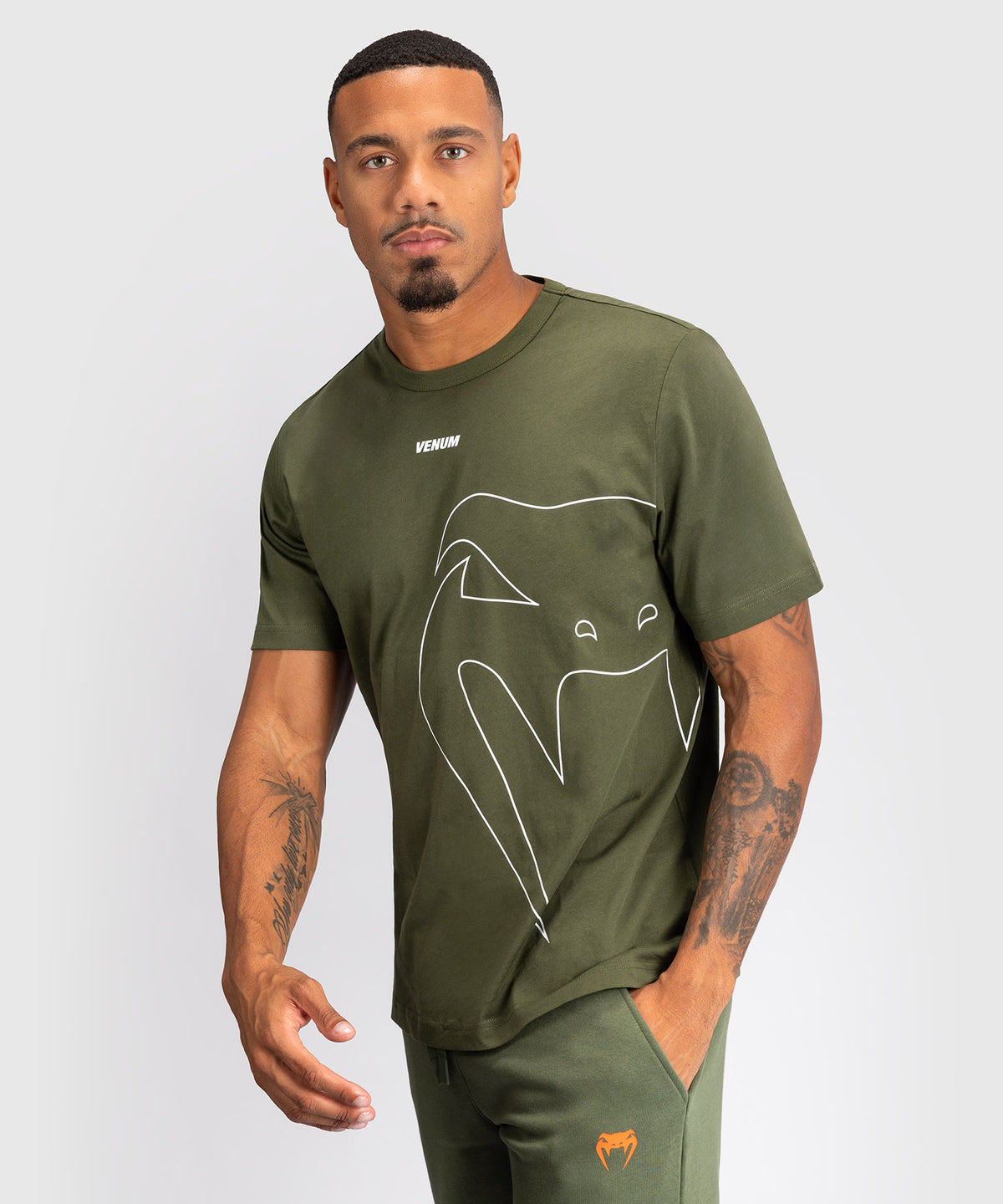 Venum Giant Connect T-Shirt - Armeegrün