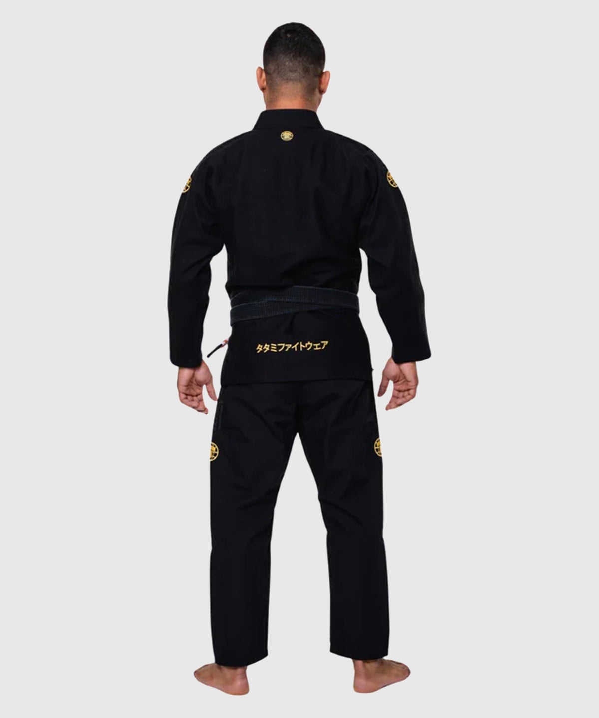 Kimono De Jjb Tatami Fightwear Estilo Gold Label - Noir