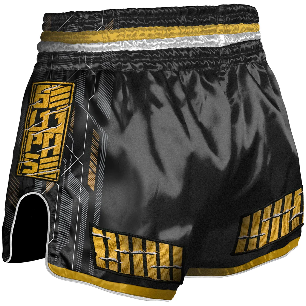 Short de Muay Thai 8 Weapons Samurai 2.0 - Noir