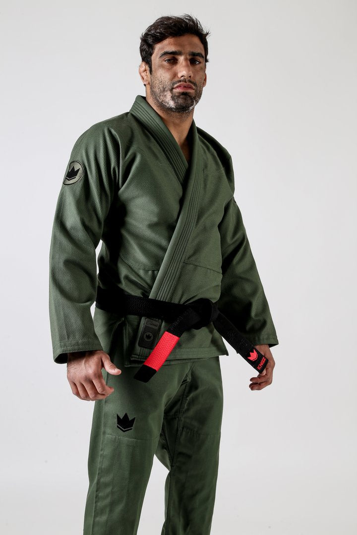 Kingz Classic 3.0 BJJ Gi - Military Green
