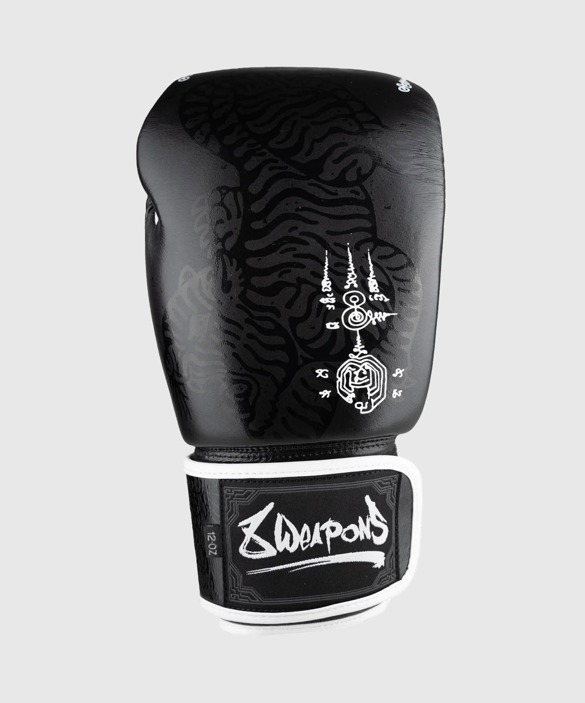 Gants de Boxe 8 Weapons Sak Yant Big Tiger - Noir/Noir