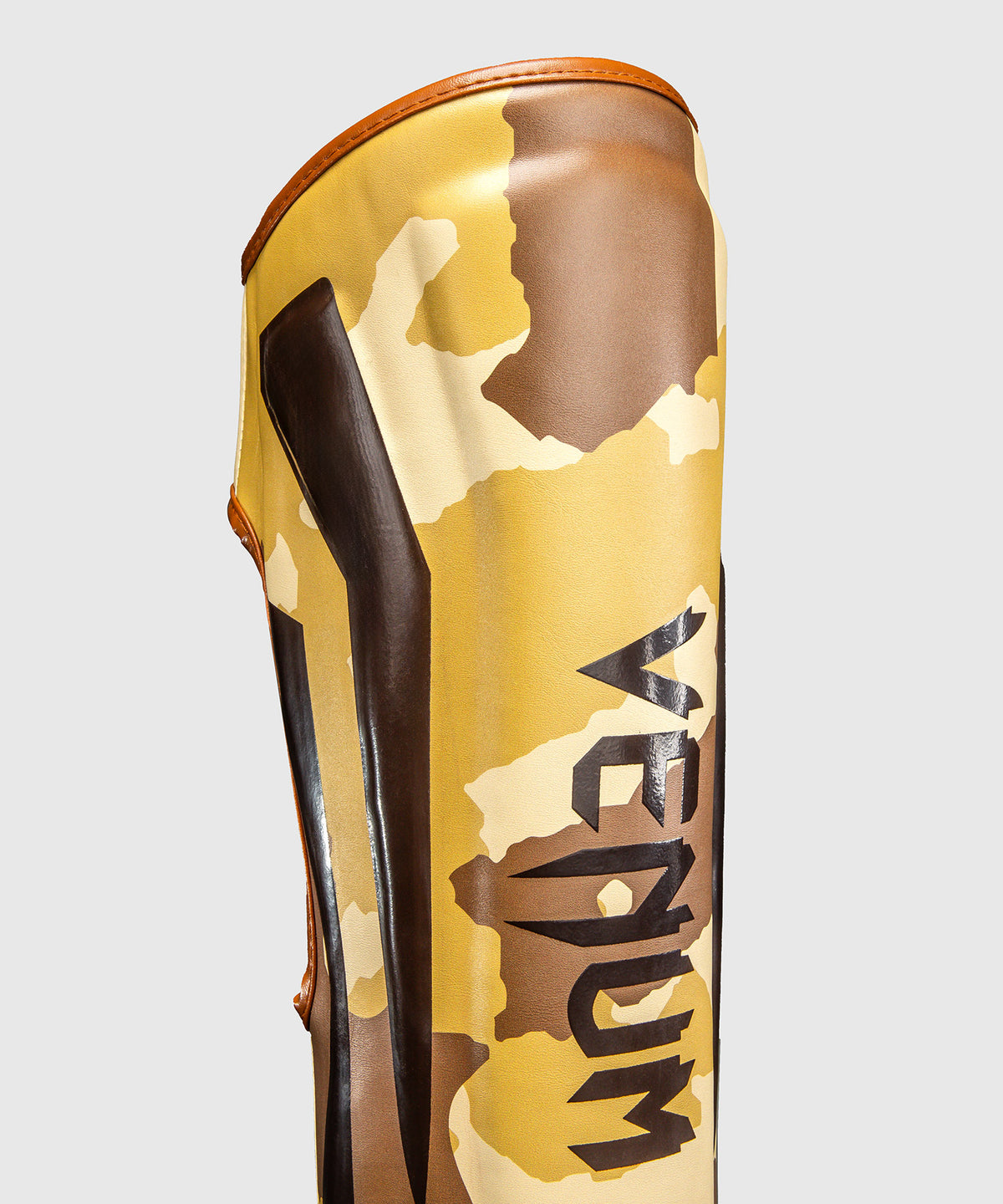Protège-tibias Venum Elite Camo - Beige Clair/Marron