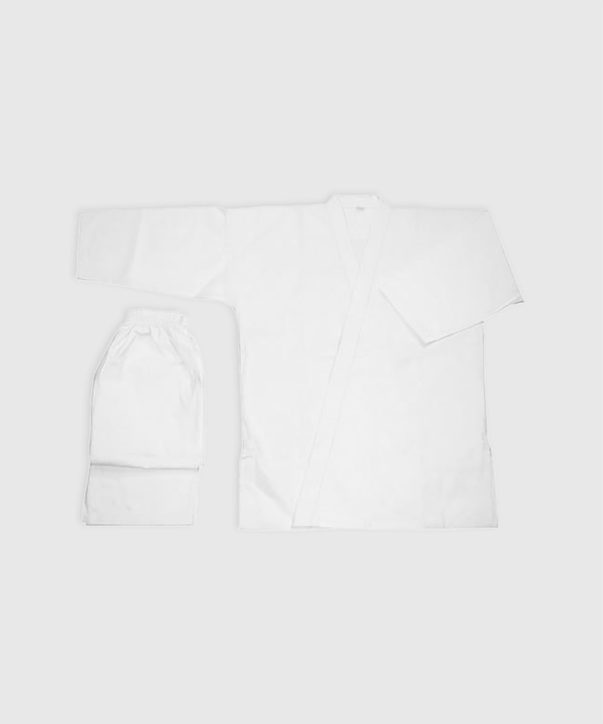 Fujimae Kimono da Karate in Cotone - Bianco