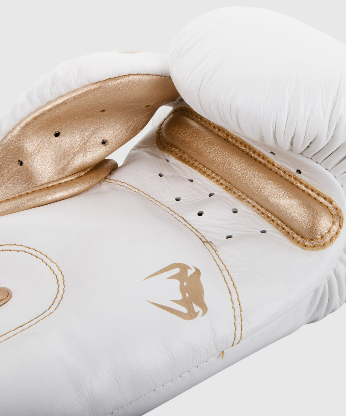 Venum Giant 3.0 Boxhandschuhe - Nappaleder - Weiß/Gold