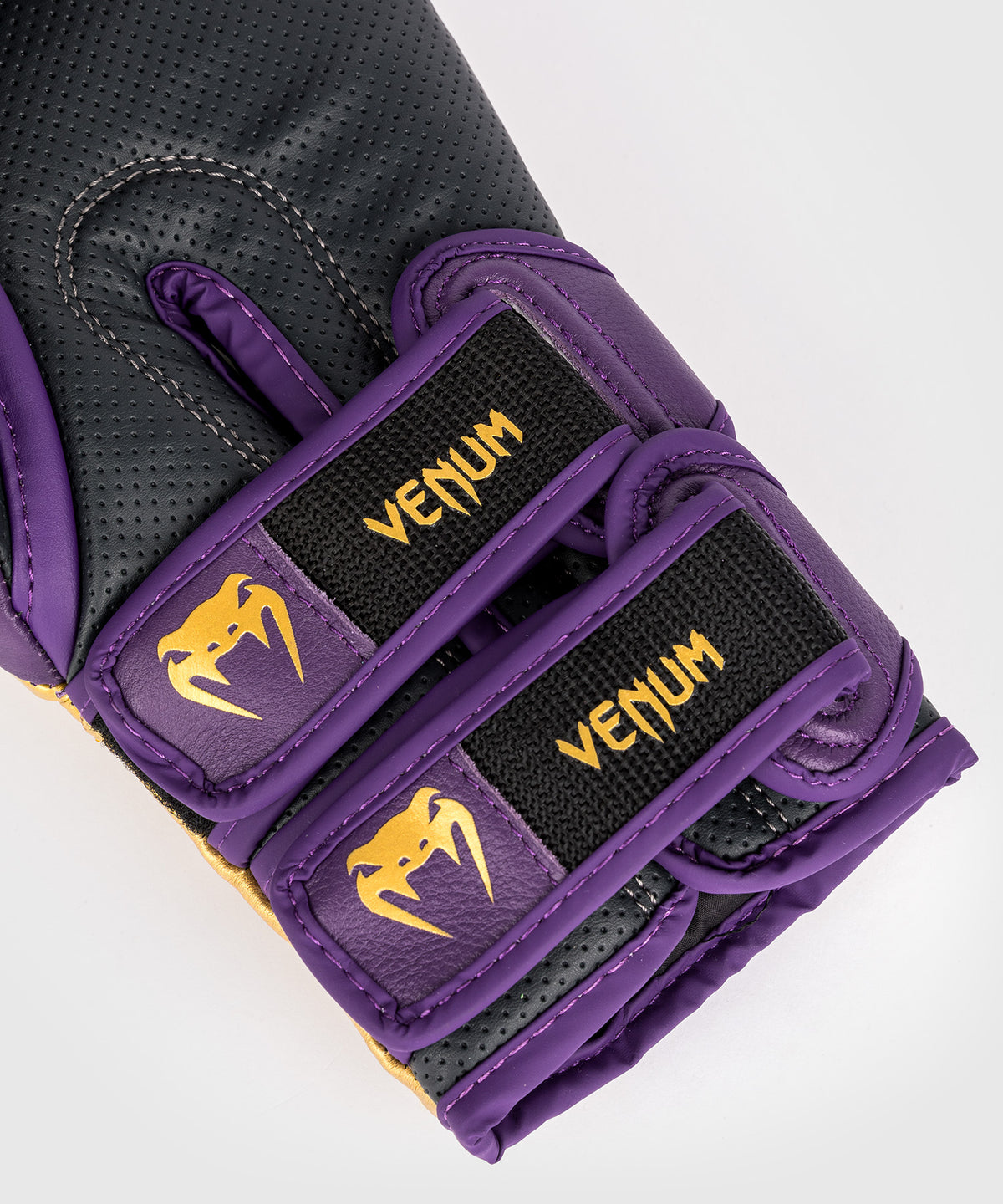 Venum Reverso Boxhandschuhe - Dunkellila/Gold