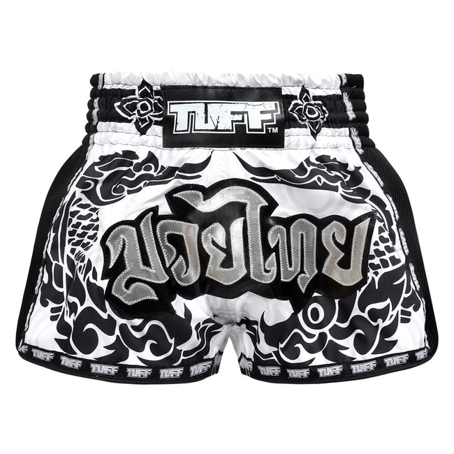 Tuff Retro Style The Great Hongsa Muay Thai Shorts - Weiß