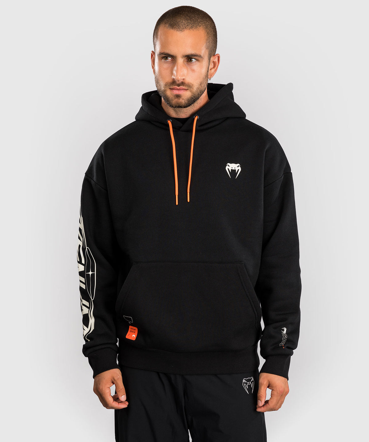 Sweat à Capuche Venum Eclipse – Noir/Ivoire