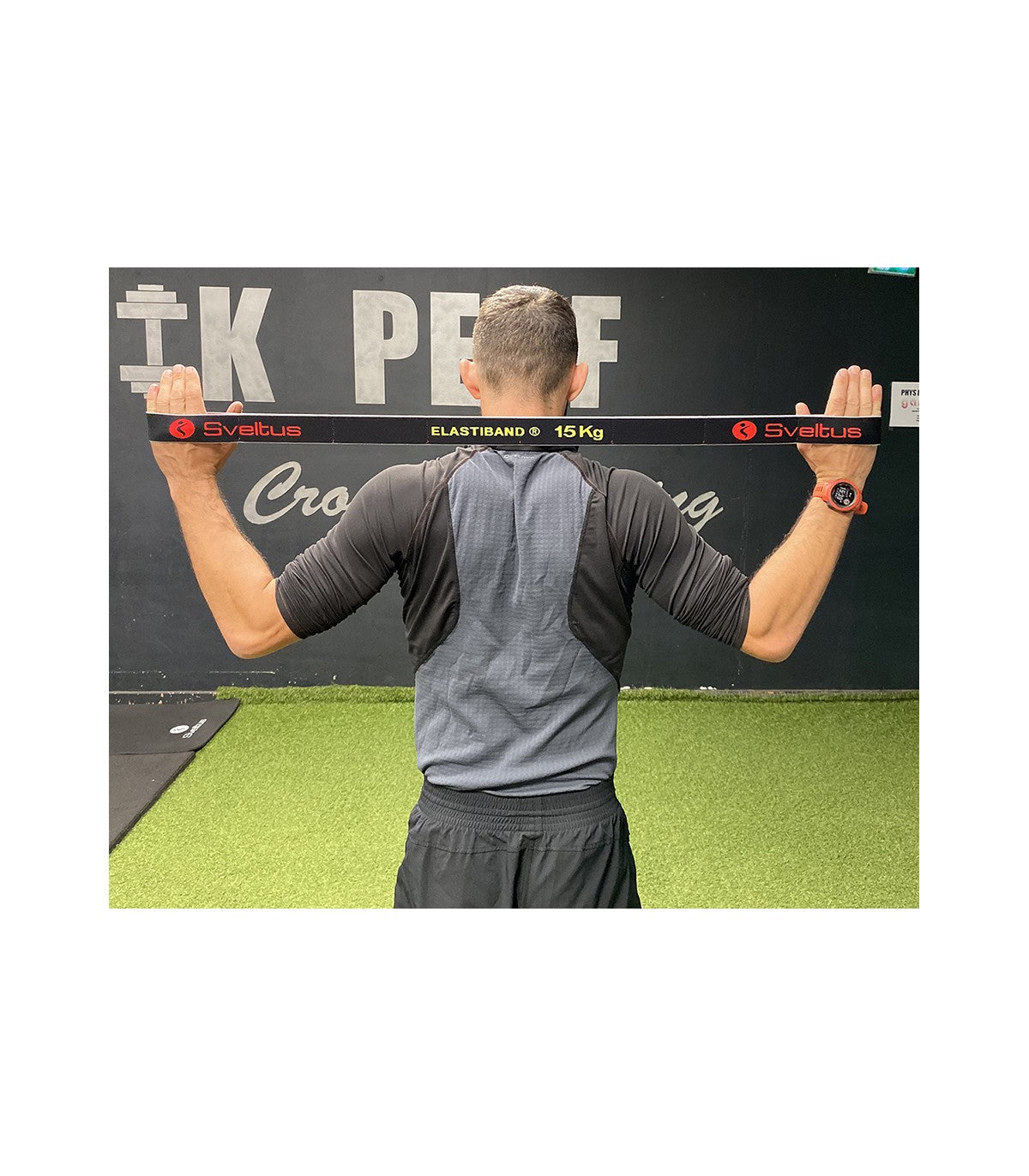 Elastiband Sveltus - 15 kg – Nero