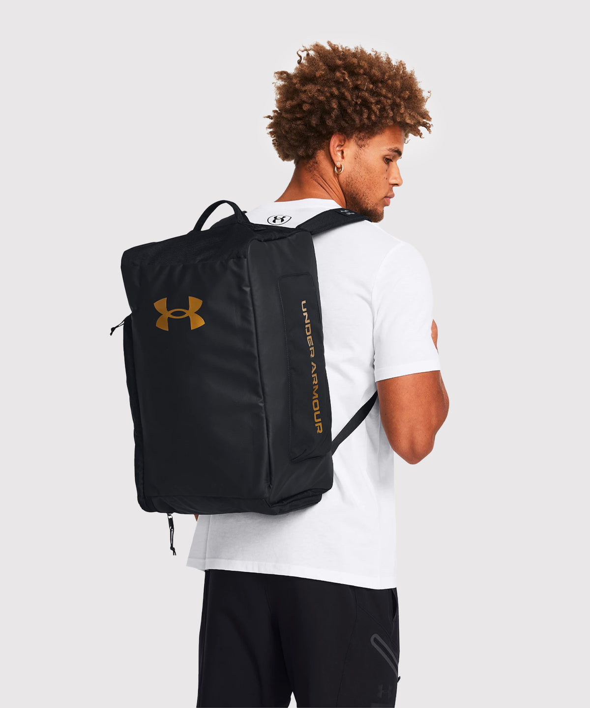 Sac À Dos Sport Under Armour Ua Contain Duo (S) - Noir/Or