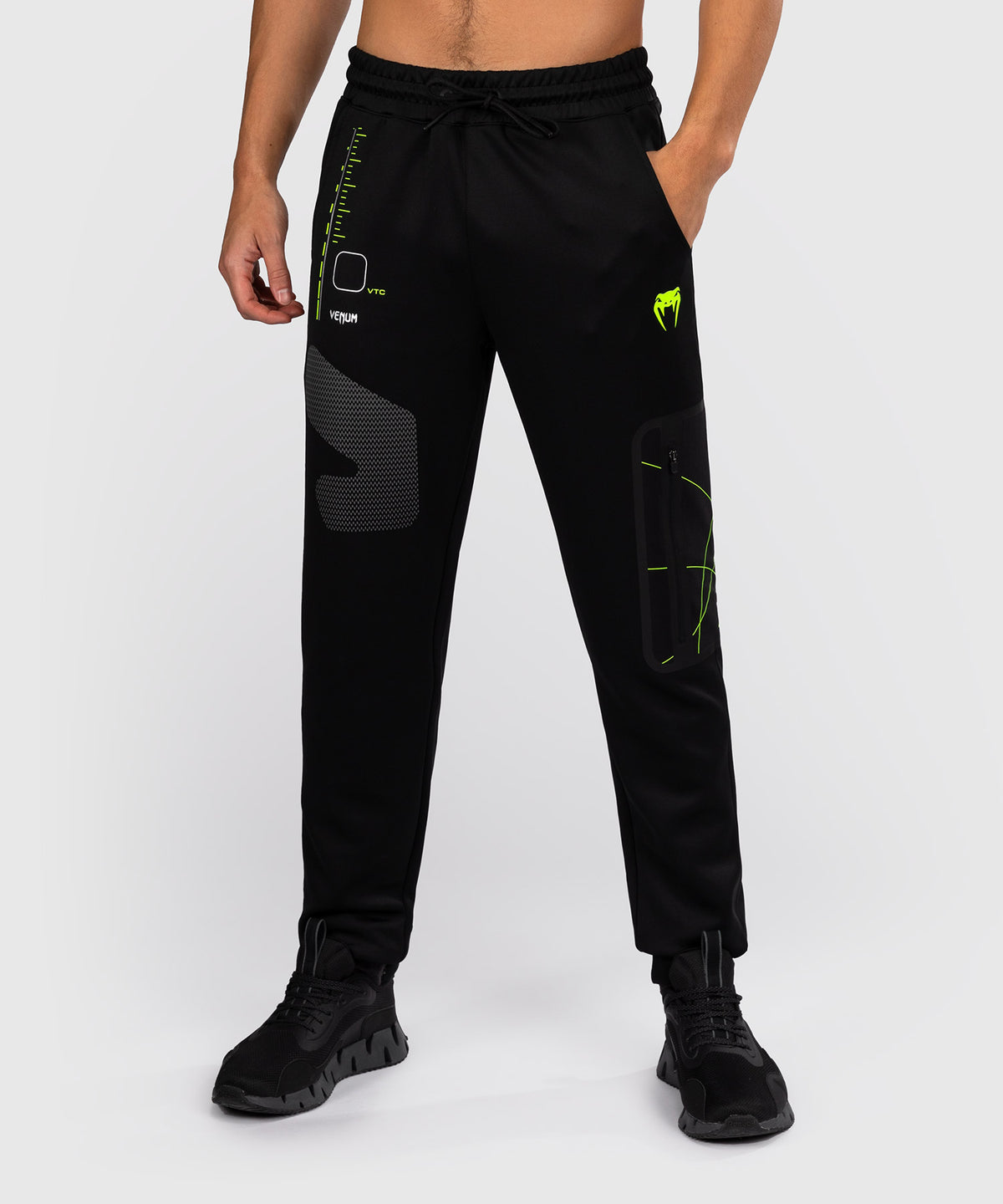 Jogging Venum Training Camp 4.0 - Noir/Vert Fluo