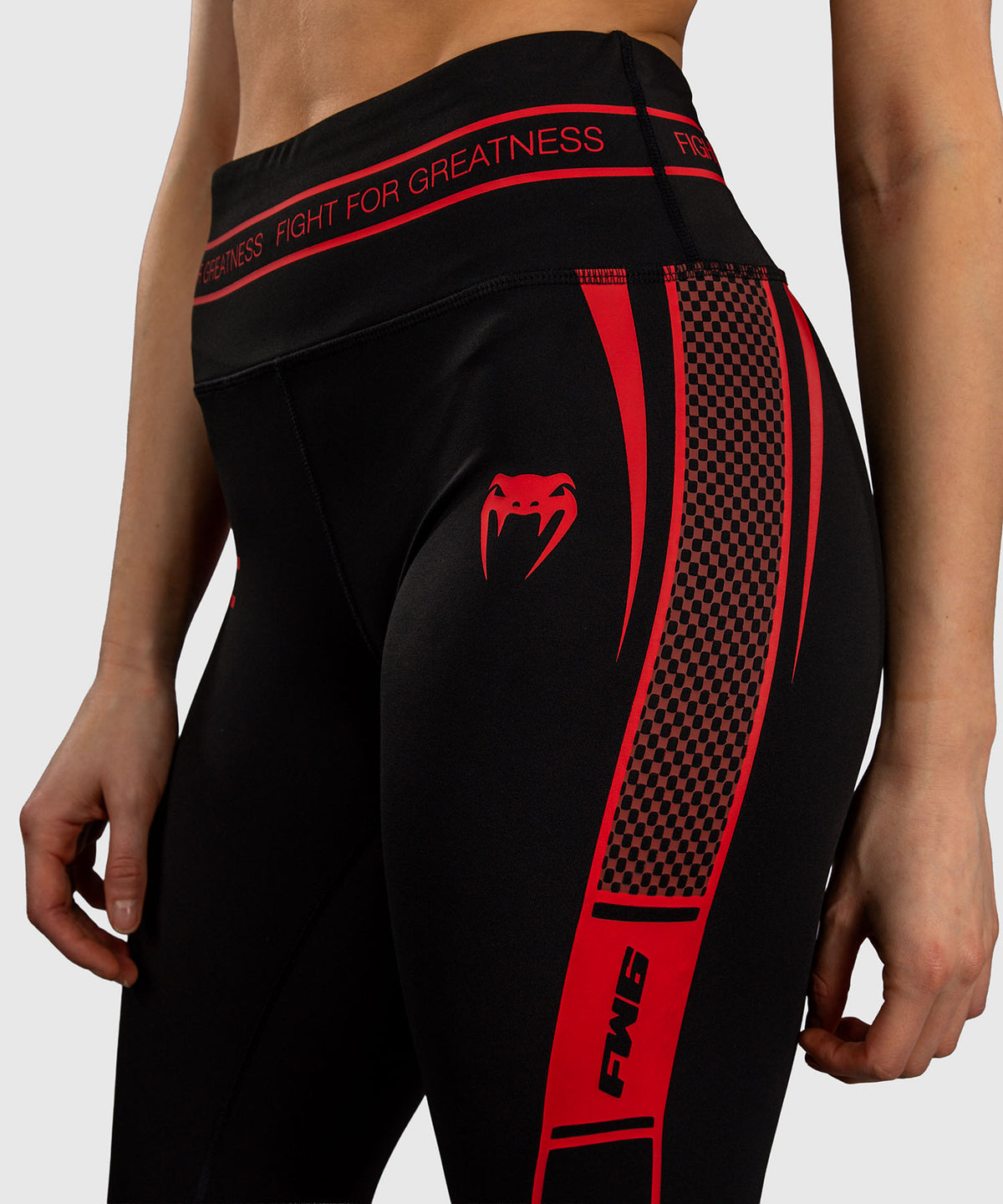 Venum UFC Unity by Venum Authentic Fight Week Pantalón de Compresión Técnico para Mujer - Negro