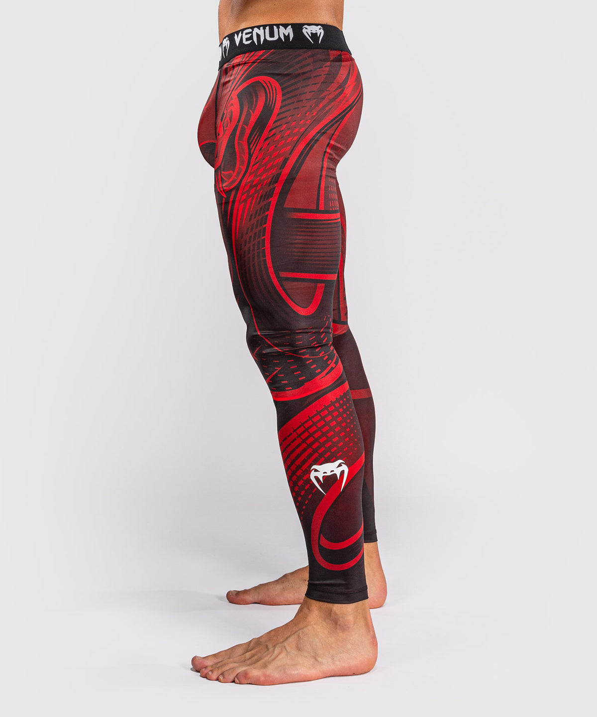Venum Crimson Viper 2.0 Kompressionsleggings - Schwarz/Rot