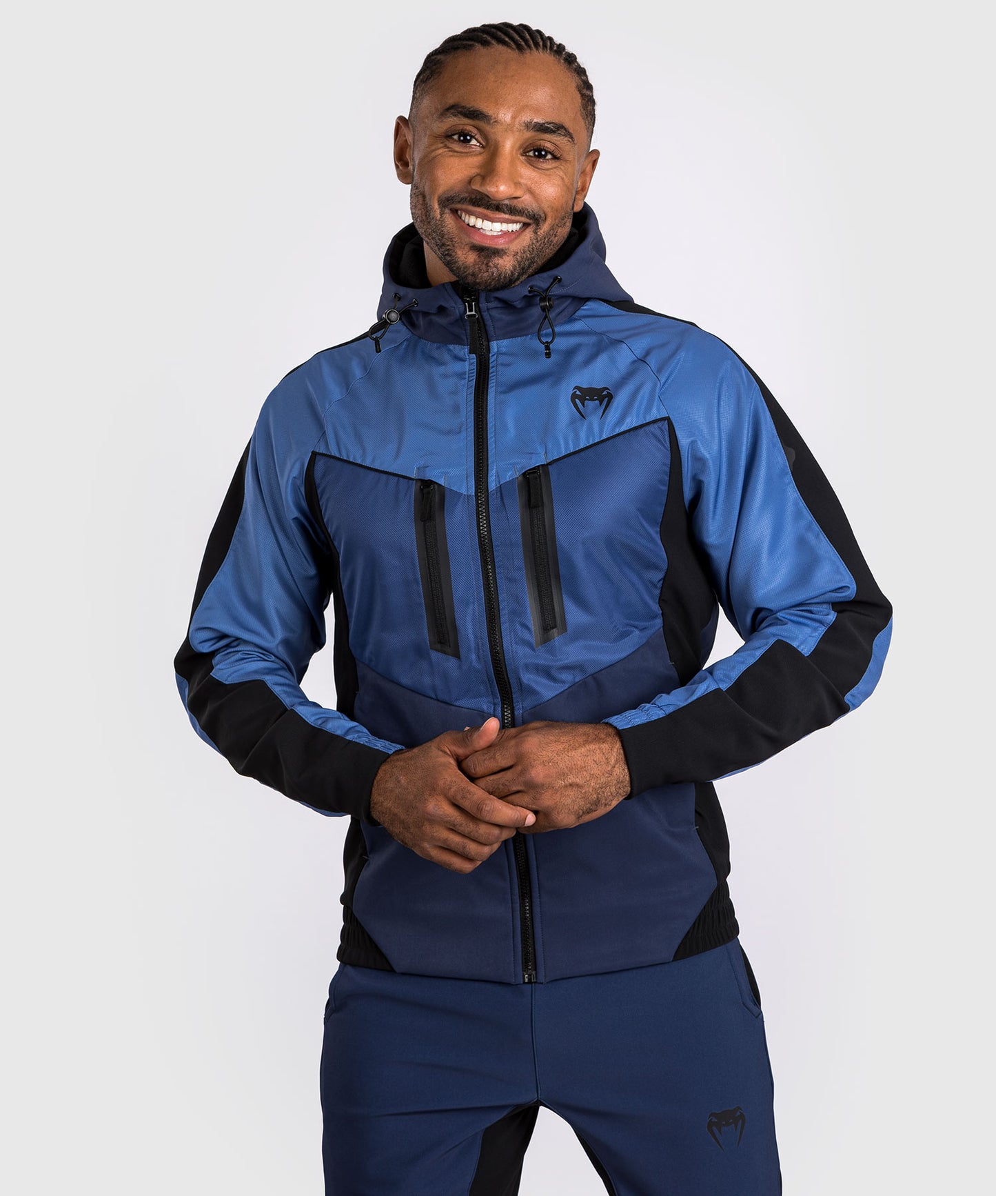 Venum Laser 3.0  Trainingsjacke - Schwarz/Blau