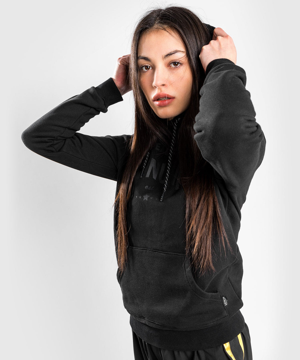 Venum Team 2.0 Sweatshirt - Für Frauen - Schwarz/Schwarz