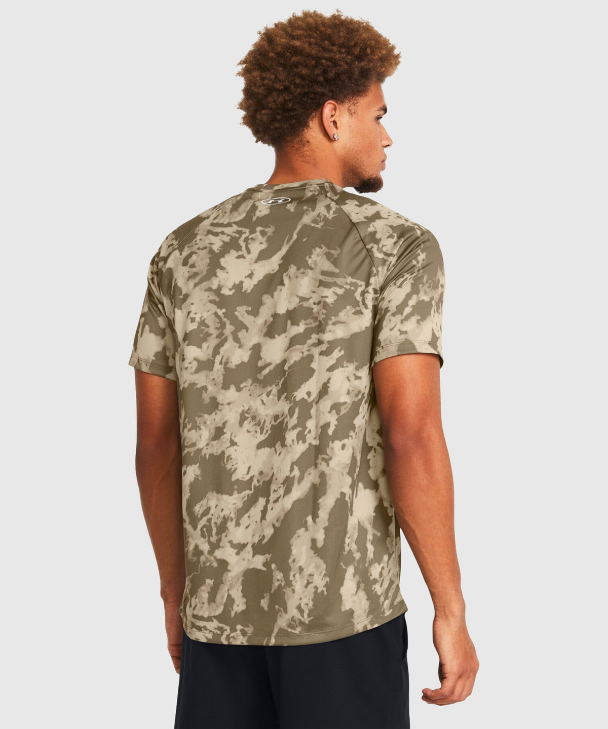 T-Shirt Under Armour Tech Abc Camo - Marron