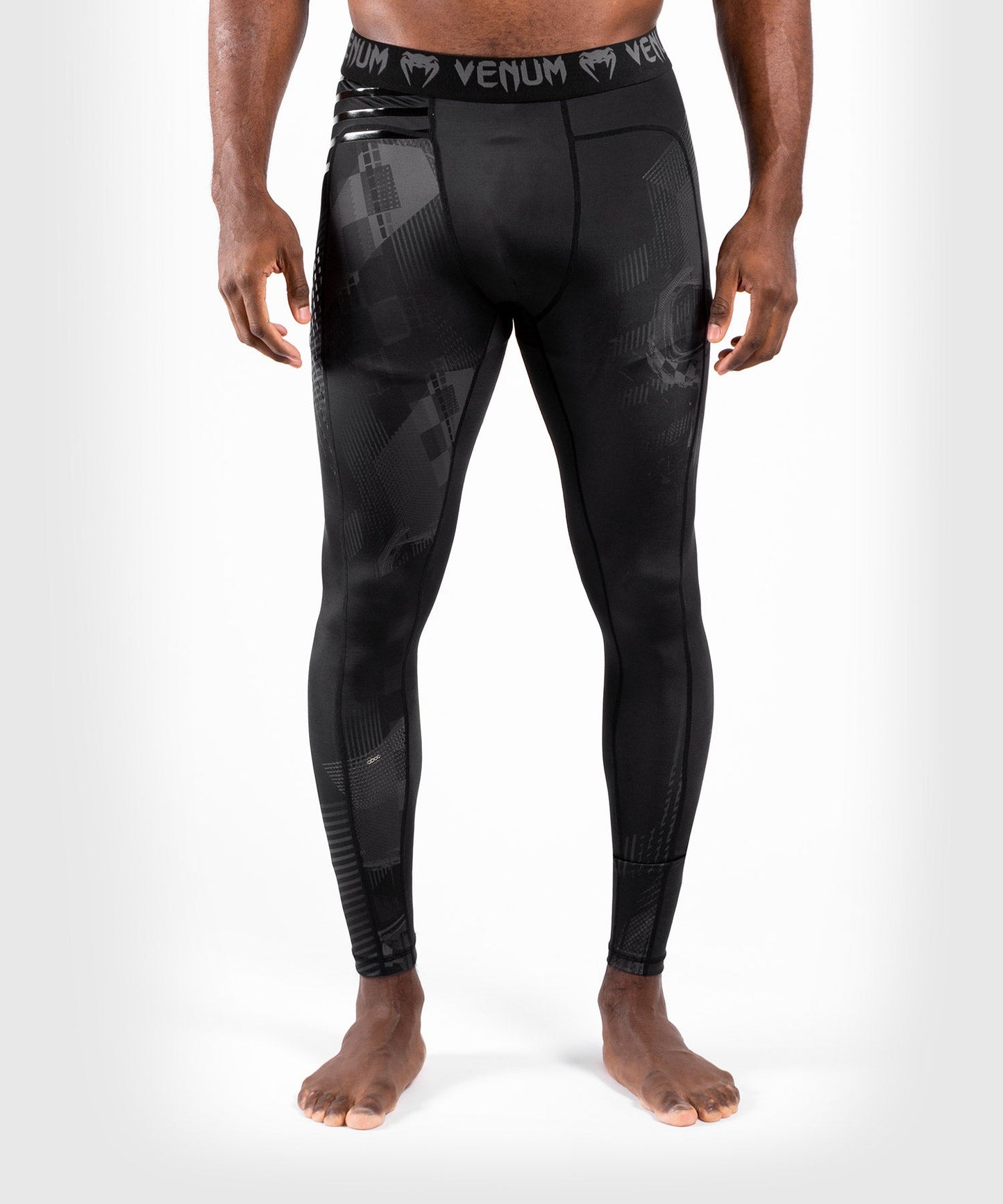 Pantalon de compression Venum Skull - Noir/Noir