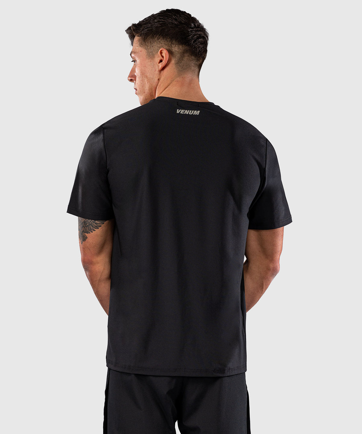 Venum Lazer Dry-Tech-T-Shirt - Schwarz/Grau