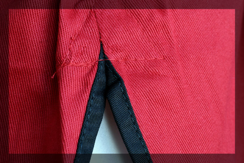 Veste de Kung-Fu Fujimae - Rouge
