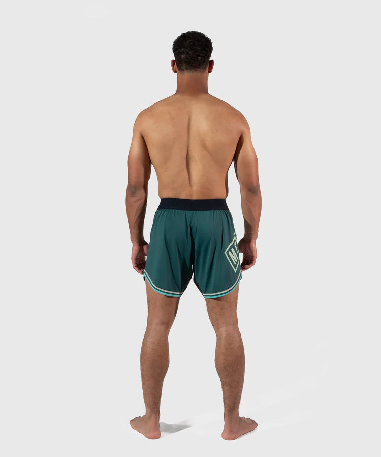Metal Boxe Deep Waters Fightshorts - Grün