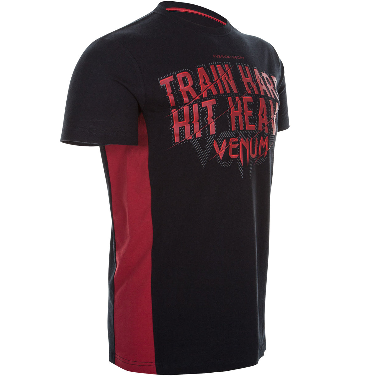 Venum Train Hard Hit Heavy T-Shirt - Schwarz