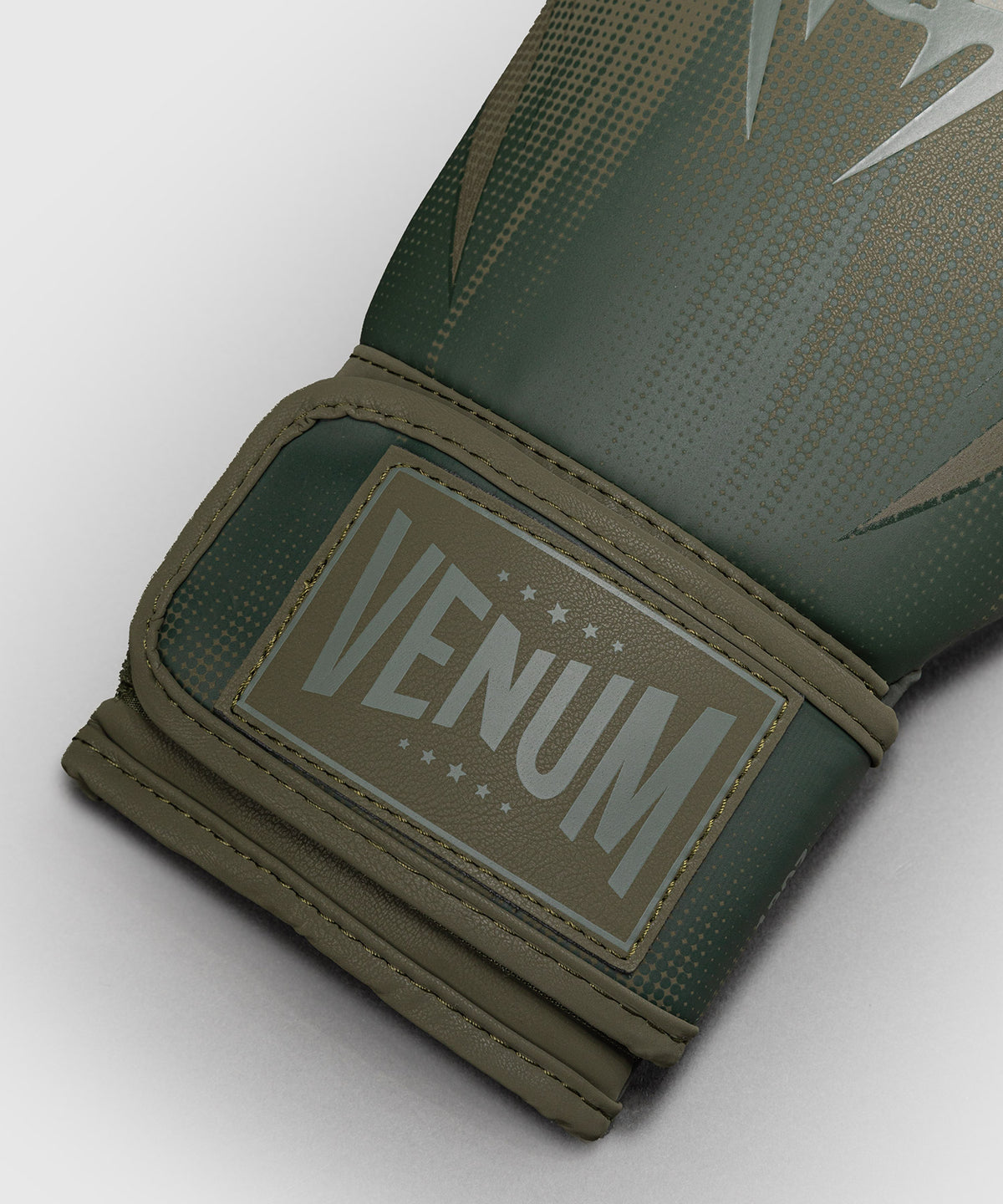 Gants de boxe Venum Stealth – Kaki/Vert Foncé