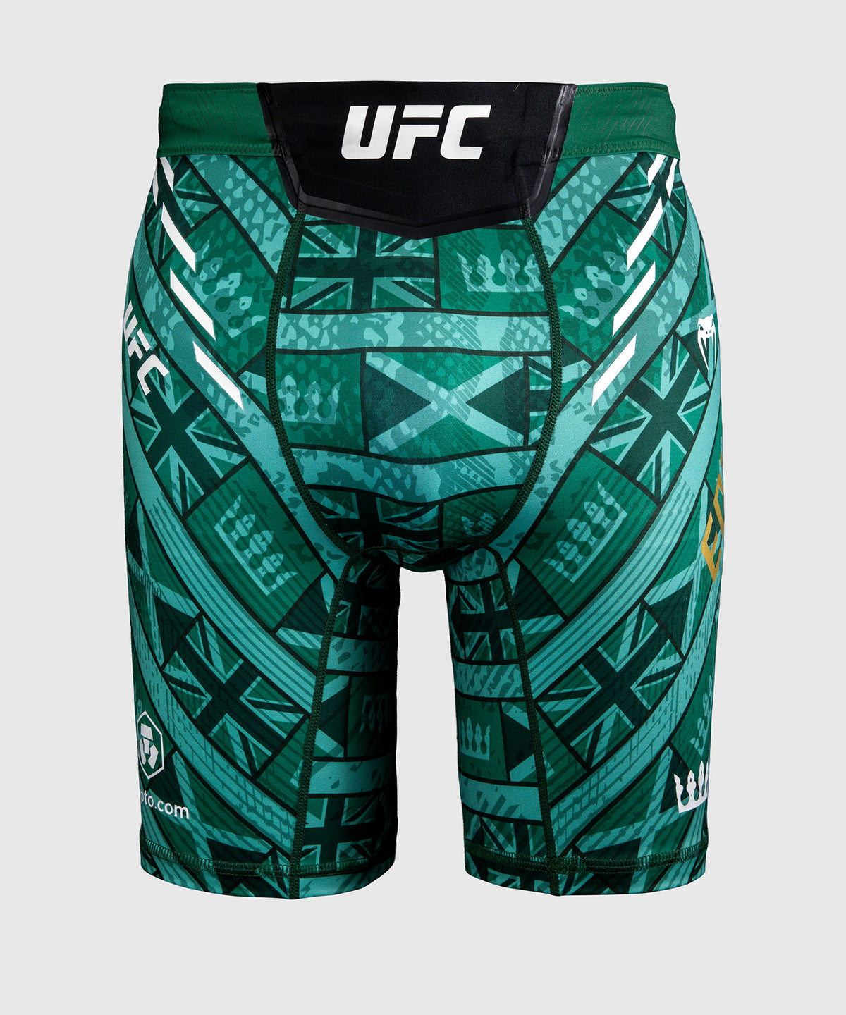 Men's UFC Unrivaled by Venum Green Leon Edwards Vale Tudo Short
