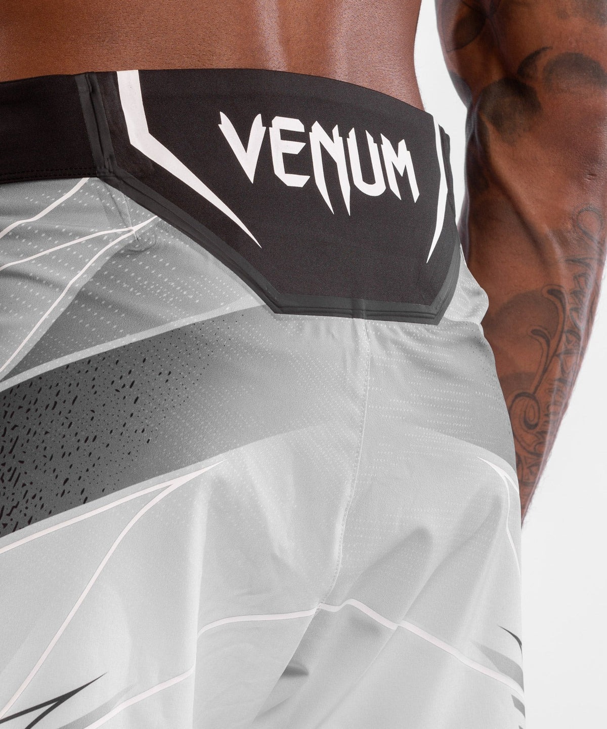 Fightshort Homme UFC Venum Authentic Fight Night - Coupe Courte - Blanc