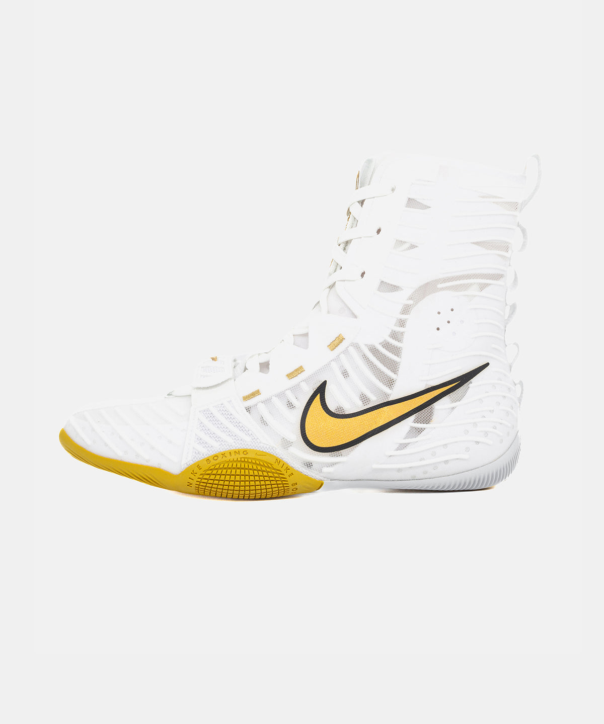 Nike Hyperko 3 Botas de Boxeo - Blanco/Oro