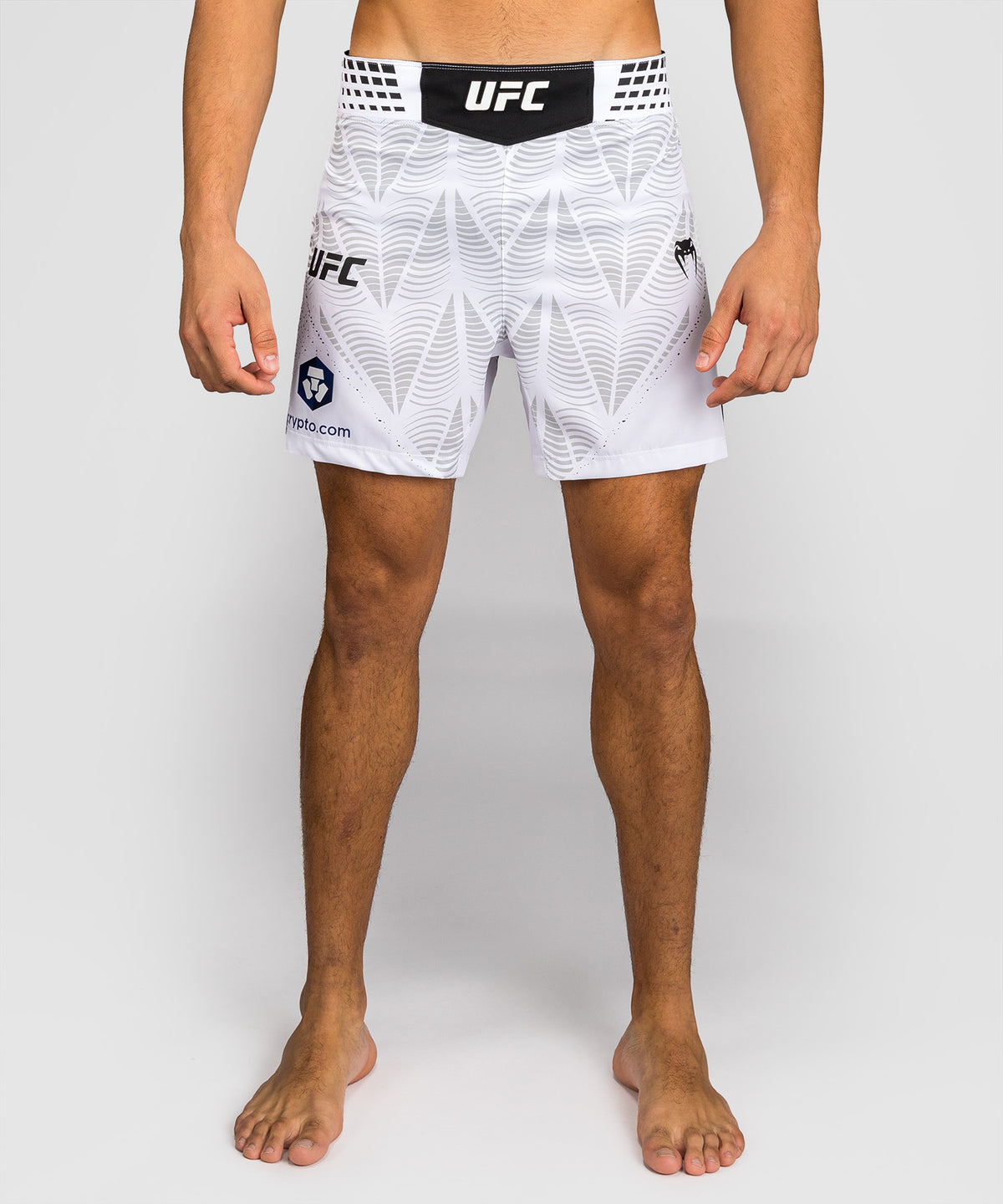 Men's UFC Zenith by Venum White Authentic Fight Night Short Fit Fight Short